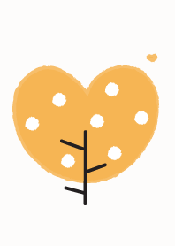Lovely heart tree (Crayon version) 5