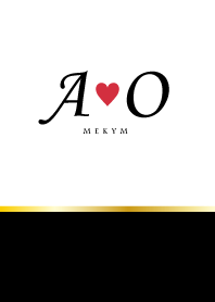 LOVE INITIAL - A&O 6