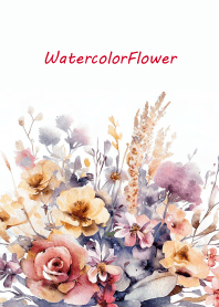 Watercolor Dry Flower-hisatoto- 87