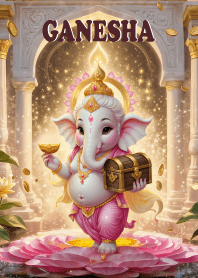 Ganesha, rich in wealth and money.(JP)