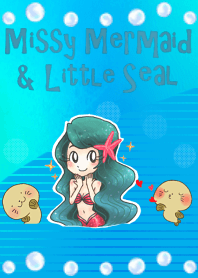 Missy Mermaid & Little Seal