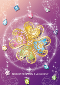 Sparkling power stone & Lucky clover