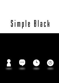 สีดำที่เรียบง่าย Theme1.0