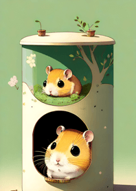 Banyak sekali hamster! 161