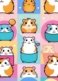 Banyak sekali hamster! 49