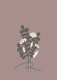 乾燥花。