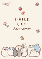 簡單 各種貓 秋季