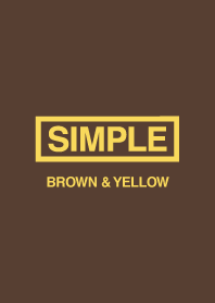 Simple dress up (brown & yellow)