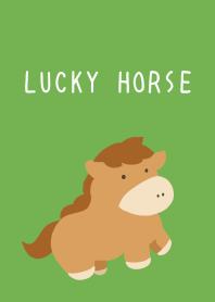 LUCKY HORSE THEME/YELLOW/GREEN