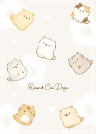 beige Gentle Days with Round Cats02_1