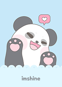 Panda de sorriso fofo