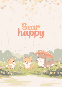 cute dogs in the rain 2