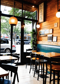 Cozy Coffee shop f20587