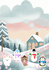 Kawaii scandinavian style(Winter-1390)