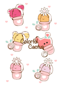 Lovely cactus (Colorful ver) 26