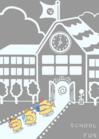 Yellow Duck School fun-Gray (Bl3)