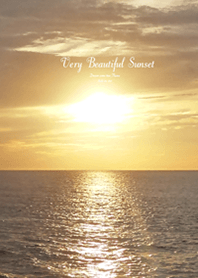 Very beautiful sunset