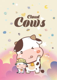 Cows Cloud Galaxy Cream