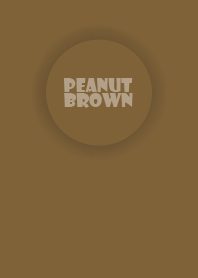 Love Peanut Brown Button V.2