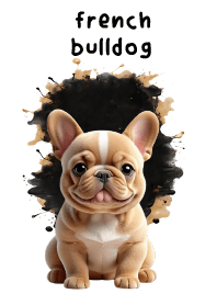 Cute  french bulldog So Cool Theme