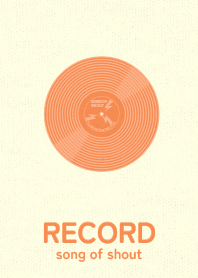 RECORD_shout Pale apricot