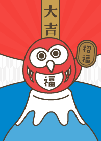 Lucky OWL on FUJI / Blue x Red