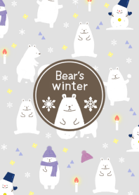 Bear's winter theme