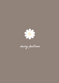 daisy simple brown beige