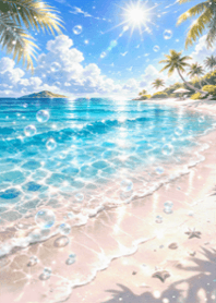 Beach Bubble Flowers