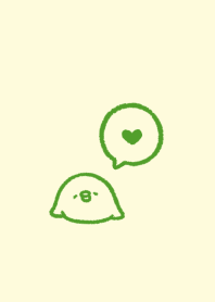 Chill out chick.(yellow16)