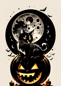 halloween cat 974C78