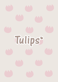 チューリップ'ヘーゼルナッツ'