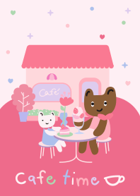 sweet cafe time with you