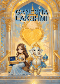 Ganesha-Lakshmi:Lucky & Rich