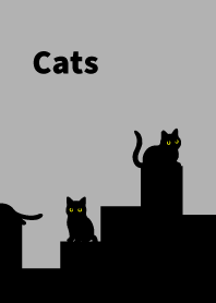 Black Cat Holiday3 on white JP