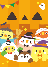 ことりづくし【ハロウィン★パンプキン】