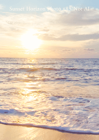 Sunset Horizon Photo #85 Not AI