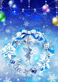 Christmas Wreath and a tinker bell