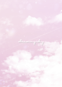 dreamy sky - purple pink