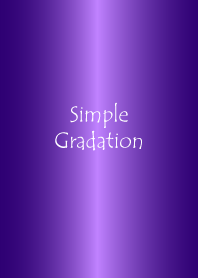 Simple Gradation -GlossyPurple 7-