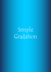 Simple Gradation -GLOSSY BLUE 4-