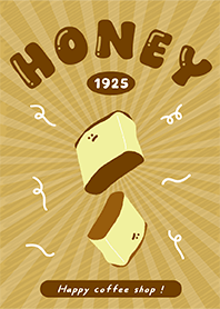 Happy coffee shop (Honey Castella)