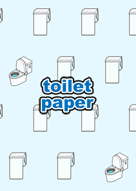 toilet paper (blue)
