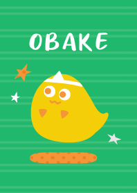 OBAKE - ゆるかわおばけ　緑