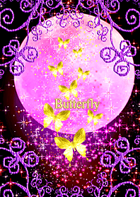 Eight*Butterfly #190 Pink moon