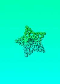 Jewelry star light green