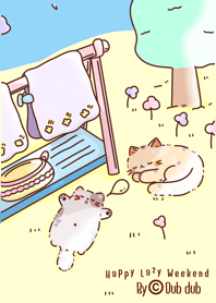 Happy Lazy Weekend Meow(Revised Version)