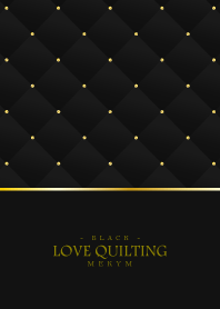 LOVE QUILTING - BLACK 31