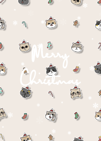 neko christmas2 / cream