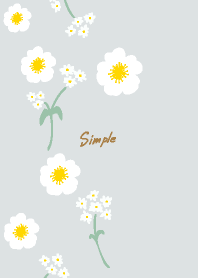 白い花　可憐　舞う19